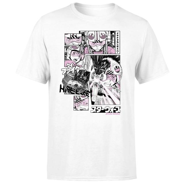 Star Wars Tie Fighter Attack Men's T-Shirt - White - XL - Weiß on Productcaster.