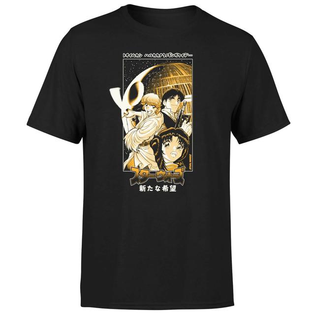 Star Wars A New Hope Men's T-Shirt - Black - 5XL - Schwarz on Productcaster.