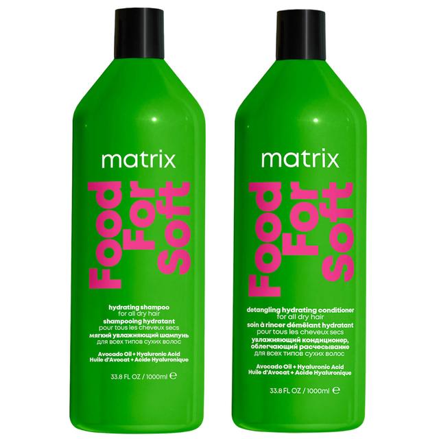 Matrix Food for Soft Hydrating 1000ml Shampoo and Conditioner with Avocado Oil and Hyaluronic Acid for Dry Hair Duo on Productcaster.