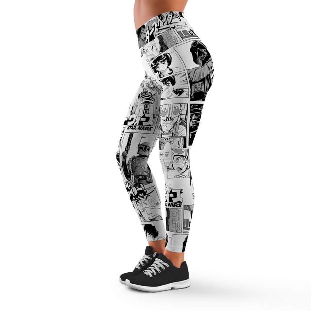 Star Wars Manga Mono High Waist Leggings - M on Productcaster.