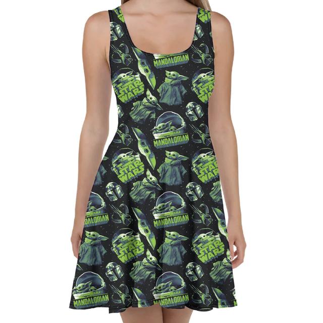 The Mandalorian The Bounty Skater Dress - L on Productcaster.