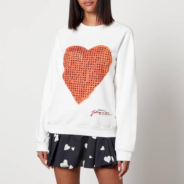 Marni Printed Cotton-Jersey Sweatshirt - IT 40/UK 8 on Productcaster.