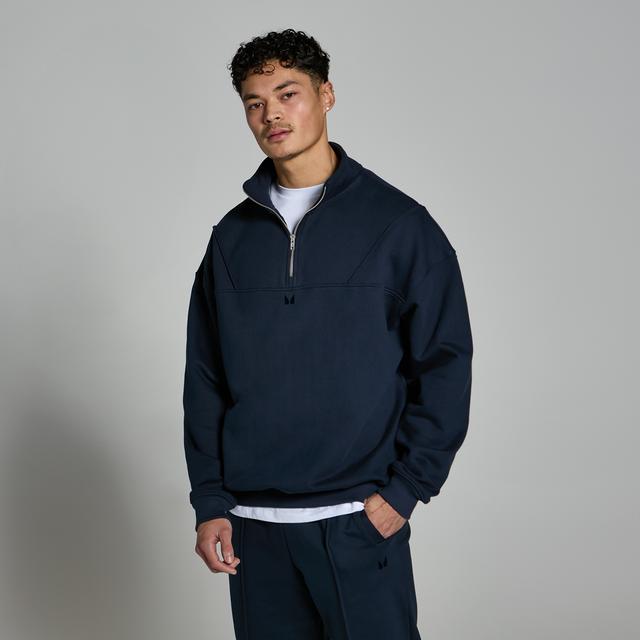 MP Férfi Lifestyle Heavyweight 1/4 Zip - Mély navy kék - S on Productcaster.