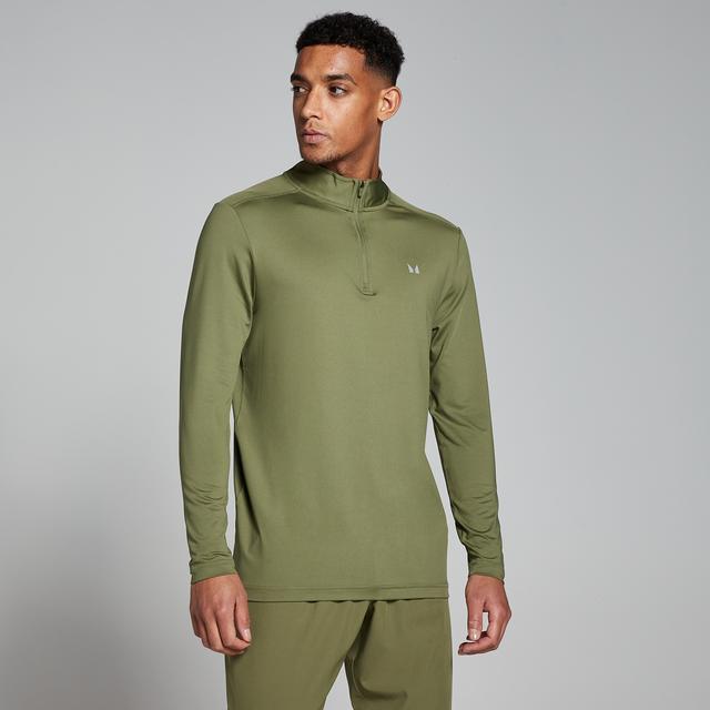 MP Pánské Velocity 1/4 Zip – Khaki - XS on Productcaster.