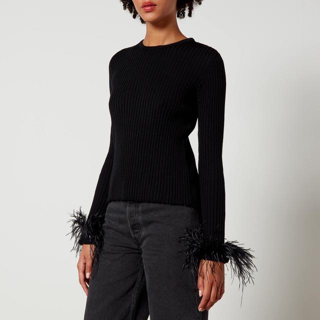 Marques Almeida Merino Wool and Feather Top - XL on Productcaster.