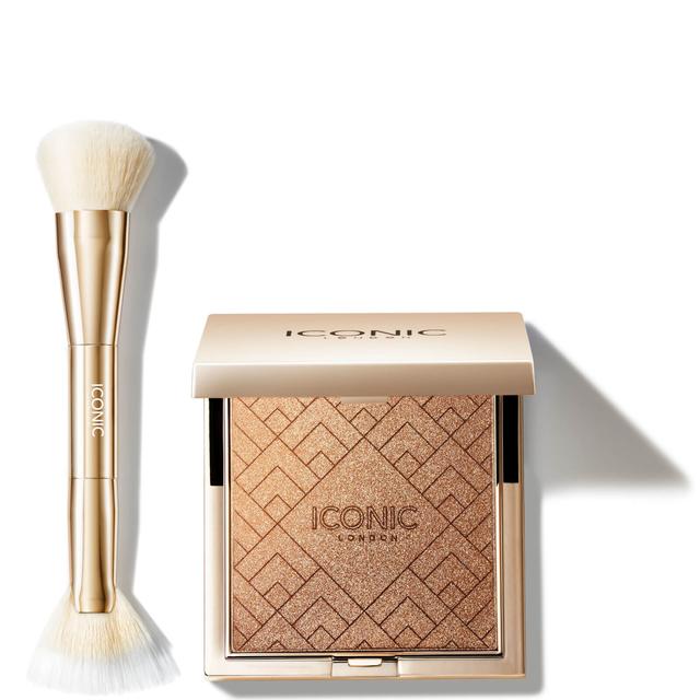 ICONIC London Kissed by the Sun Multi-Use Cheek Glow and Brush (Various Shades) - Oh Honey on Productcaster.