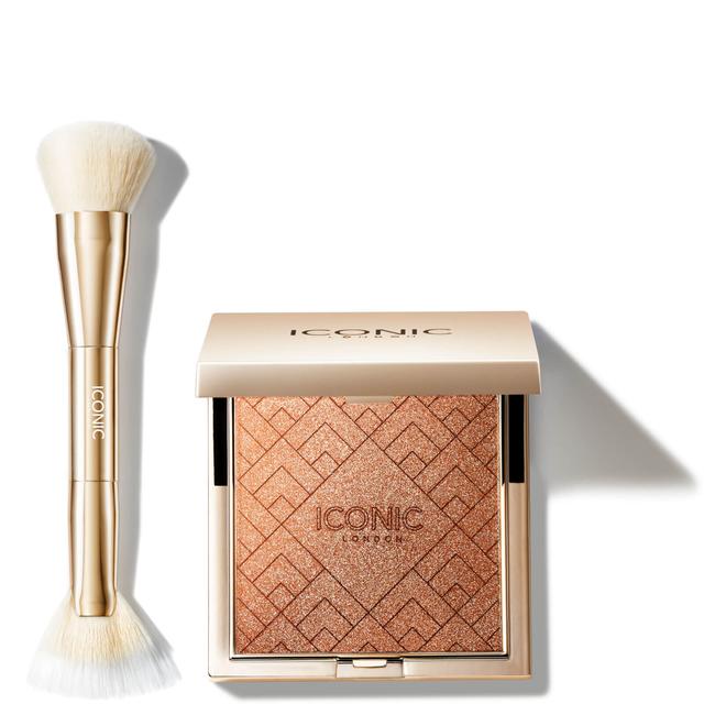 ICONIC London Kissed by the Sun Multi-Use Cheek Glow and Brush (Various Shades) - Date Night on Productcaster.