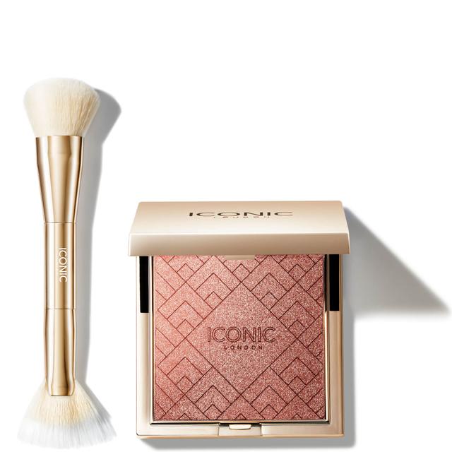 ICONIC London Kissed by the Sun Multi-Use Cheek Glow and Brush (Various Shades) - So Cheeky on Productcaster.