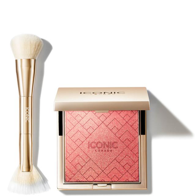 ICONIC London Kissed by the Sun Multi-Use Cheek Glow and Brush (Various Shades) - Hot Stuff on Productcaster.