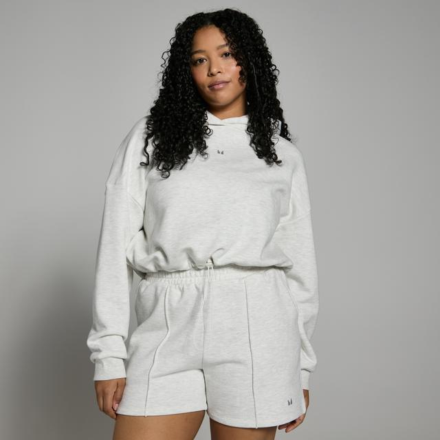 MP Women's Lifestyle Cropped Hoodie - Light Grey - L on Productcaster.