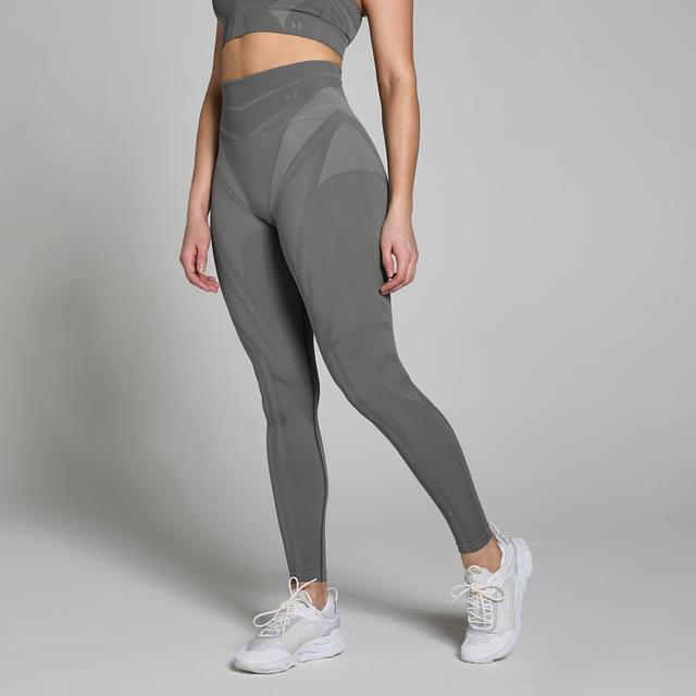 MP Női Tempo Ultra Geometric Seamless Leggings - Karbon - L on Productcaster.