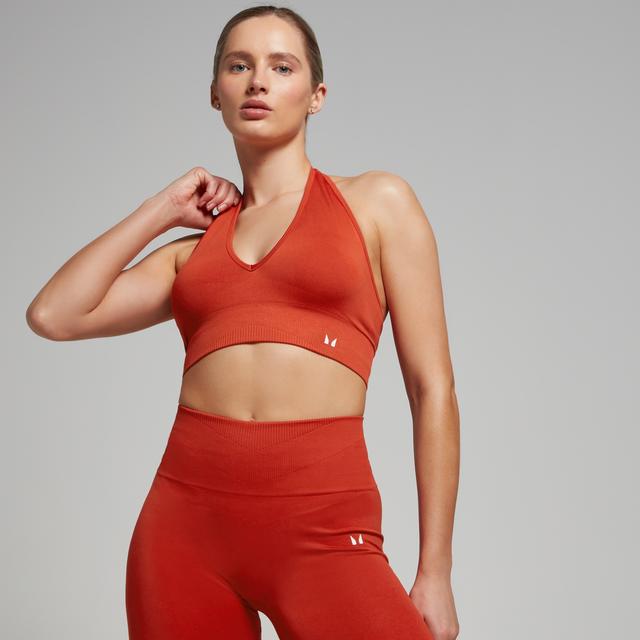 MP Női Tempo Seamless Halter Neck Melltartó – Réz - XXL on Productcaster.