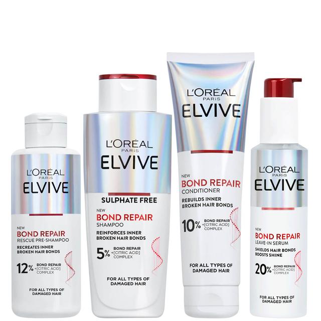 L'Oréal Paris Elvive Bond Repair Full Routine Bundle for Damaged Hair on Productcaster.