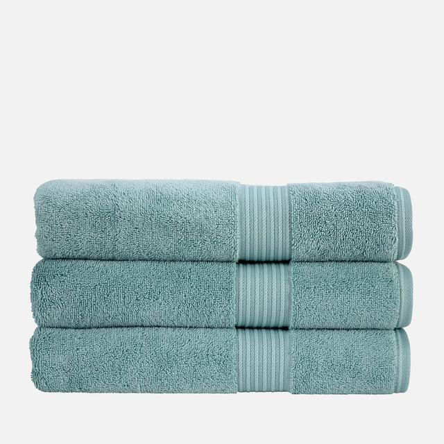 Christy Supreme Super Soft Towel - Mineral Blue - Set of 2 - Bath Towel 75 x 137cm on Productcaster.