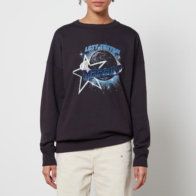 Marant Etoile Mindy Galaxy Cotton-Blend Sweatshirt - FR 38/UK 10 on Productcaster.