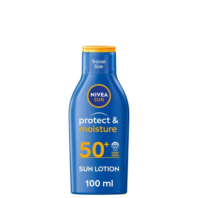 NIVEA SUN Protect and Moisture Sun Lotion SPF50 100ml on Productcaster.