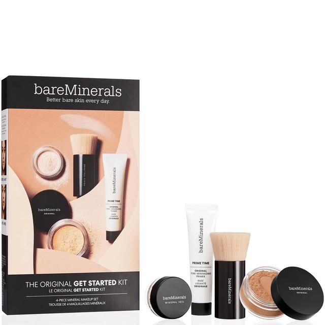 bareMinerals The Original Get Started Kit 4pc Mineral Makeup Set (Various Shades) - Medium Tan on Productcaster.