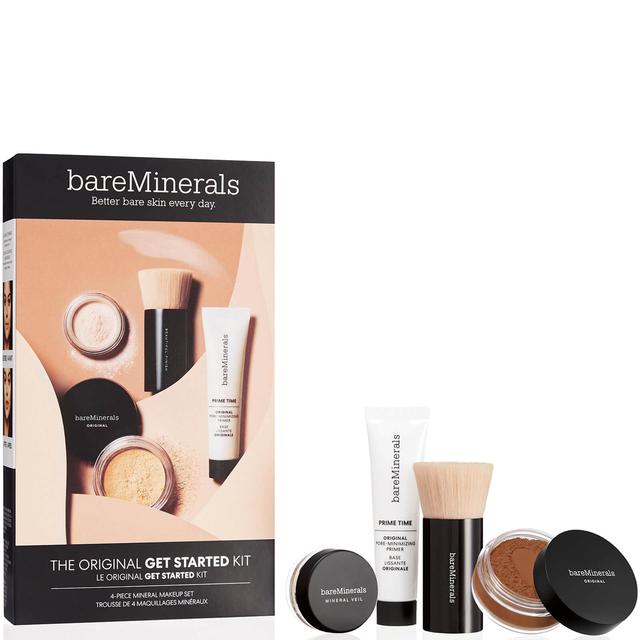 bareMinerals The Original Get Started Kit 4pc Mineral Makeup Set (Various Shades) - Warm Deep on Productcaster.