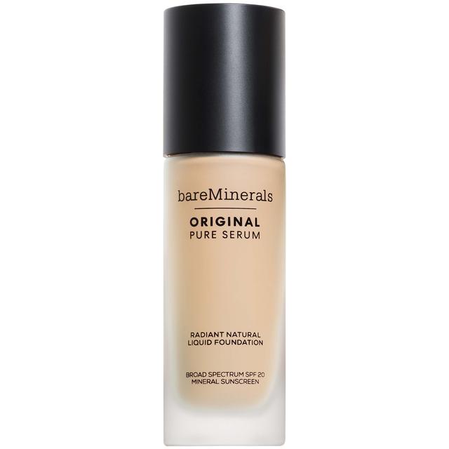 bareMinerals Original Pure Serum Radiant Natural Liquid Foundation Mineral SPF20 30ml (Various Shades) - Fair Warm 1 on Productcaster.