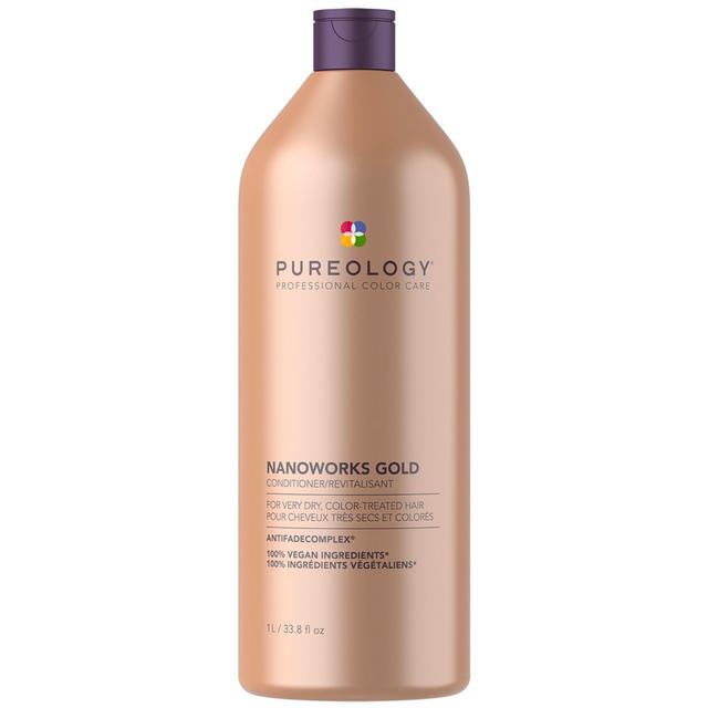 Pureology Nanoworks Gold Conditioner 1000ml on Productcaster.