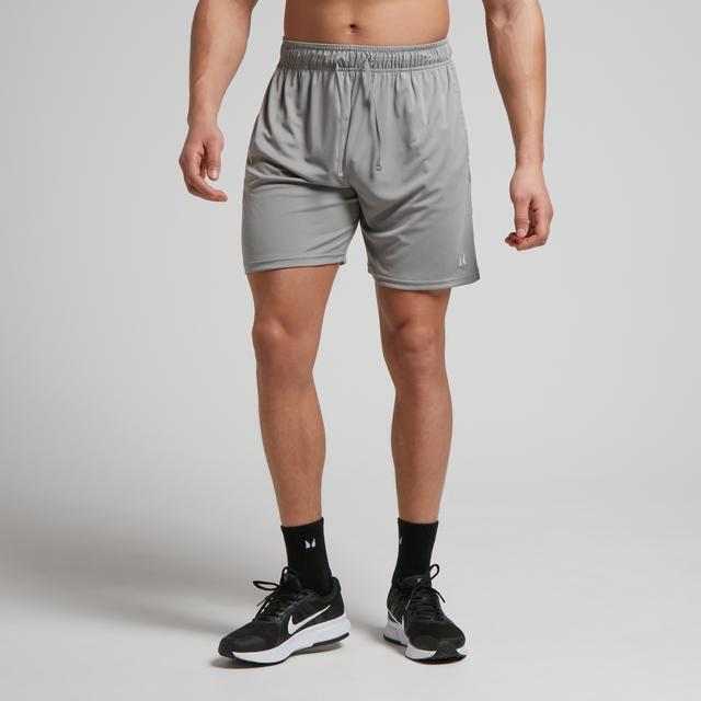 Pantalón corto ligero de entrenamiento para hombre de MP - Gris tormenta - L on Productcaster.