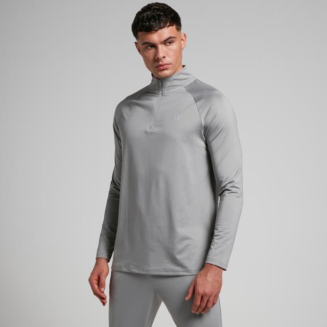 MP Pánský Training 1/4 Zip – Šedý - XS on Productcaster.