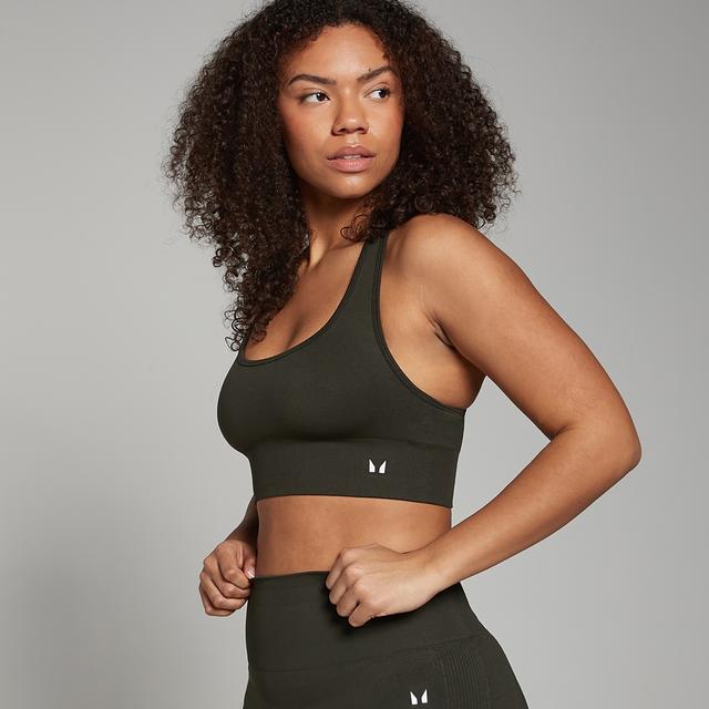 MP Női Shape Seamless Sportmelltartó - Erdőzöld - XL on Productcaster.