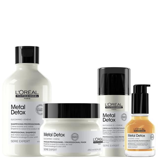 L'Oréal Professionnel Metal Detox Shampoo, Mask, Oil And Cream on Productcaster.