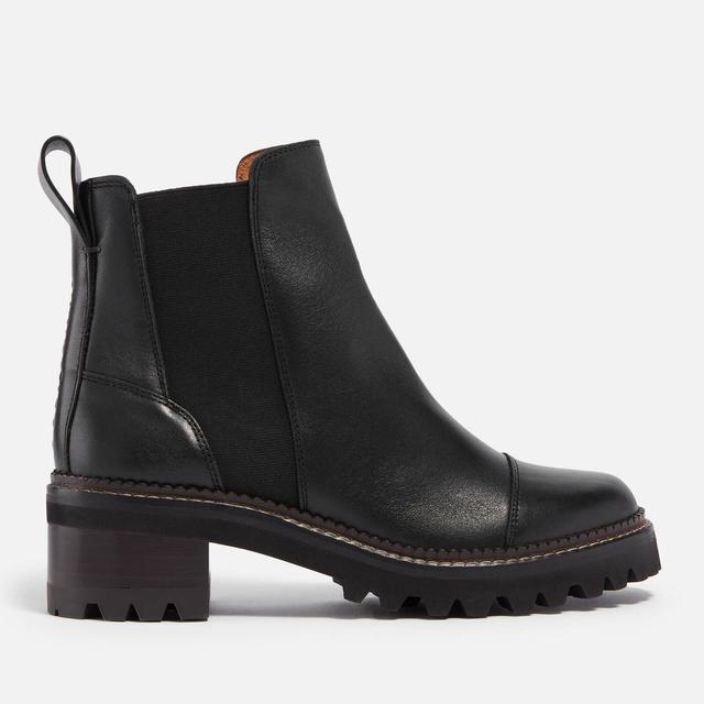 See by Chloé Mallory Leather Chelsea Boots - UK 4 on Productcaster.