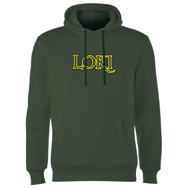 Avengers Loki Comics Logo Hoodie - Green - XL - Grün on Productcaster.