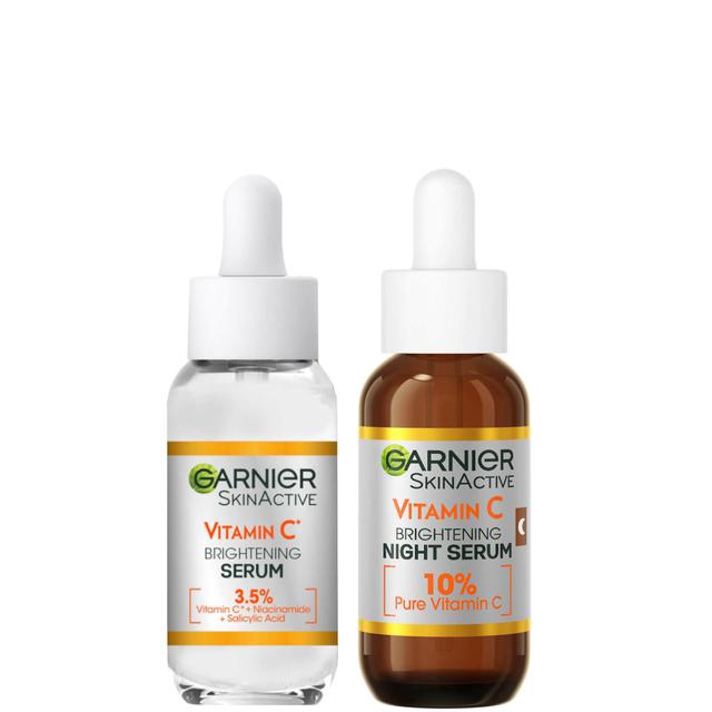 Garnier Vitamin C Day and Night Serum Set for Face, Anti-Dark Spots and Brightening 30ml on Productcaster.