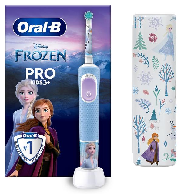 Oral-B Vitality Pro Elektrische Tandenborstel Kinderen Frozen Blauw on Productcaster.