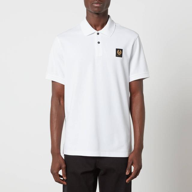 Belstaff Cotton-Piqué Polo Shirt - XXL on Productcaster.