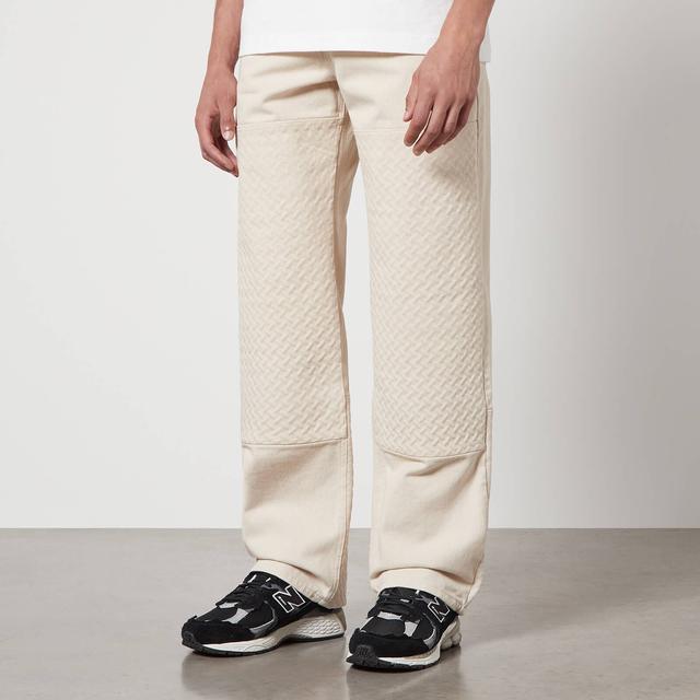 Axel Arigato Grate Embossed Cotton-Twill Trousers - W33/L32 on Productcaster.