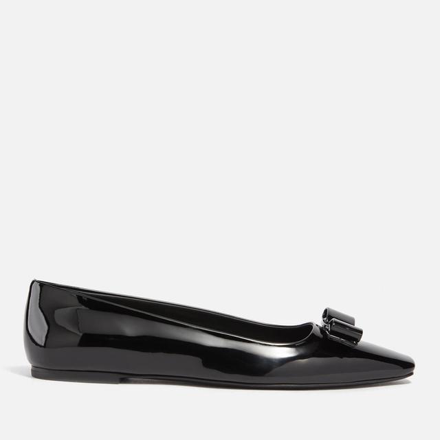 Ferregamo Women's Anz 1 Patent Leather Ballet Flats - UK 5 on Productcaster.