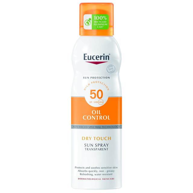 Eucerin Sensitive Protect Transparent Dry Touch Sun Spray SPF50 200ml on Productcaster.