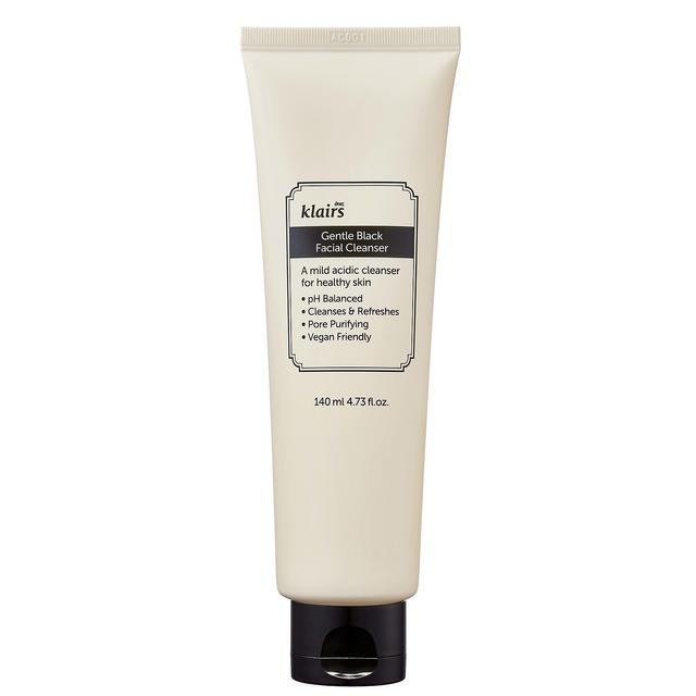 Dear, Klairs Gentle Black Facial Cleanser 140ml on Productcaster.