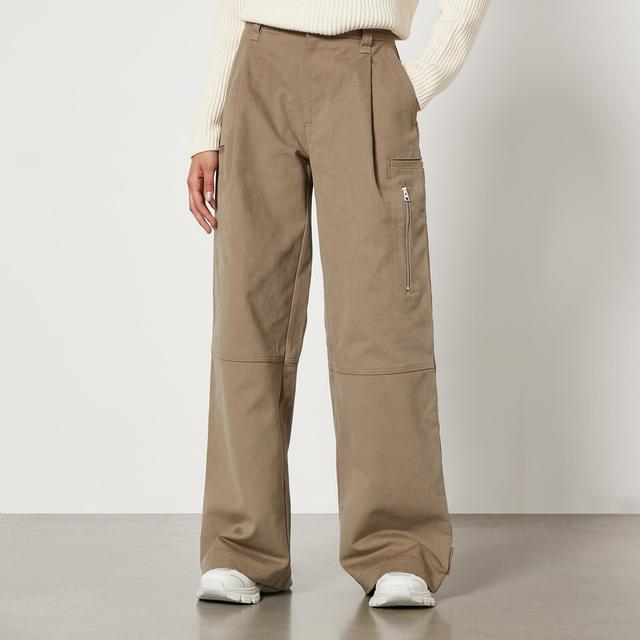 AMI Cotton Cargo Trousers - S on Productcaster.