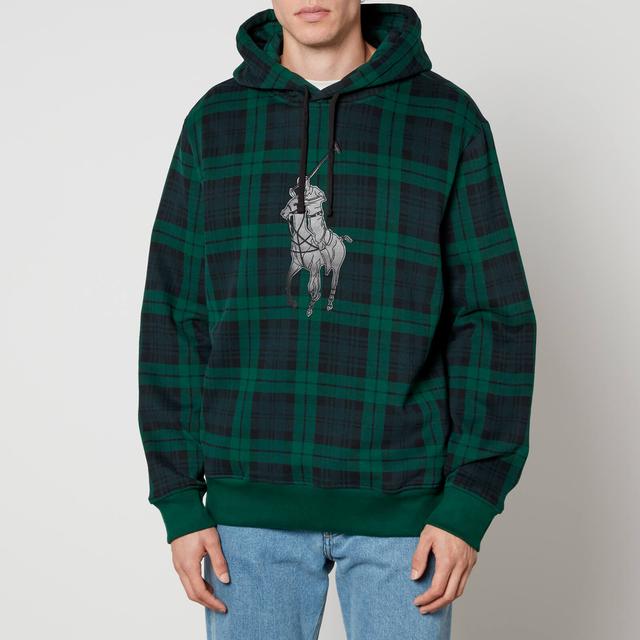 Polo Ralph Lauren Tartan Cotton-Blend Hoodie - L on Productcaster.