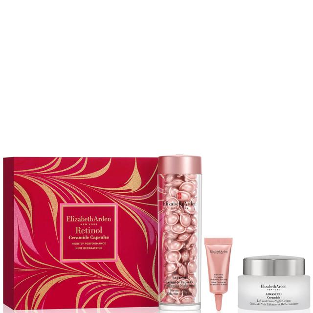 Elizabeth Arden Nightly Performance Retinol Ceramide Capsules 90-Piece Gift Set on Productcaster.