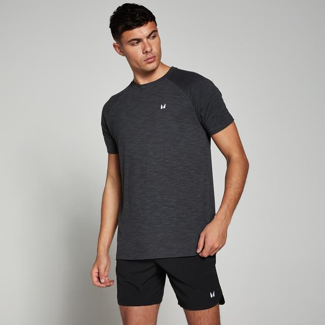 MP Men's Performance Short Sleeve T-Shirt - Black Marl - S on Productcaster.