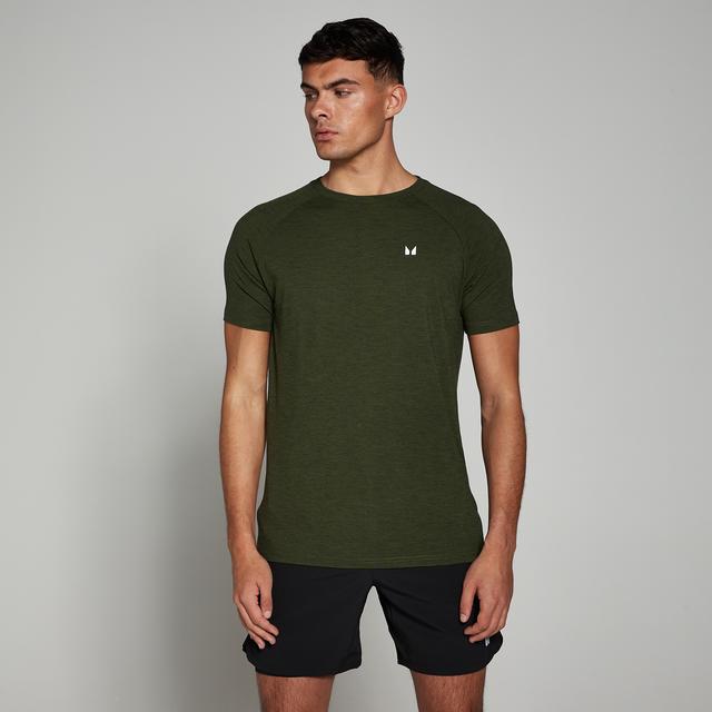 MP Men's Performance Short Sleeve T-Shirt - Army Green Marl - XS on Productcaster.