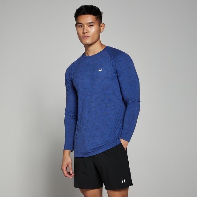 MP Men's Performance Long Sleeve Top - Cobalt Blue Marl - XS on Productcaster.