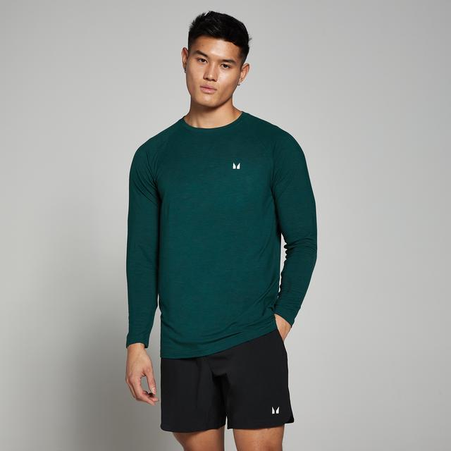 MP Men's Performance Long Sleeve Top - Dark Teal Marl - XS on Productcaster.