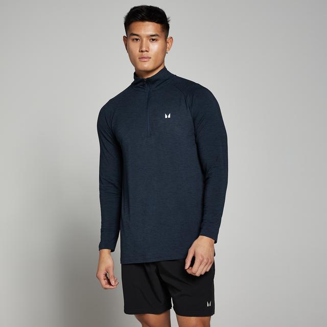 MP Men's Performance 1/4 Zip - Navy Marl - M on Productcaster.