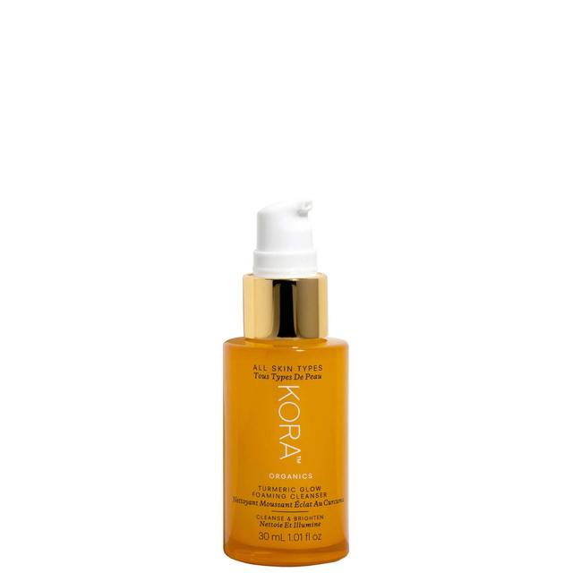 Kora Organics Turmeric Glow Foaming Cleanser 30ml on Productcaster.