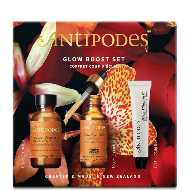 Antipodes Glow Boost Set (Worth £57.50) on Productcaster.