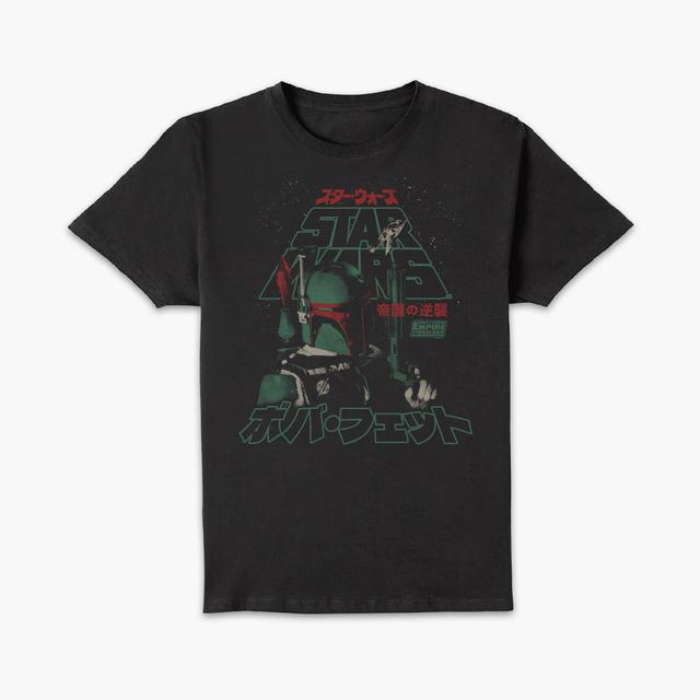 Star Wars Boba Fett Retro Unisex T-Shirt - Black - XL - Schwarz on Productcaster.