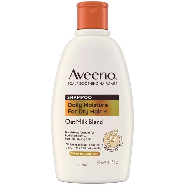 Aveeno Haircare Daily Moisture+ Oat Milk Blend Shampoo 300ml on Productcaster.