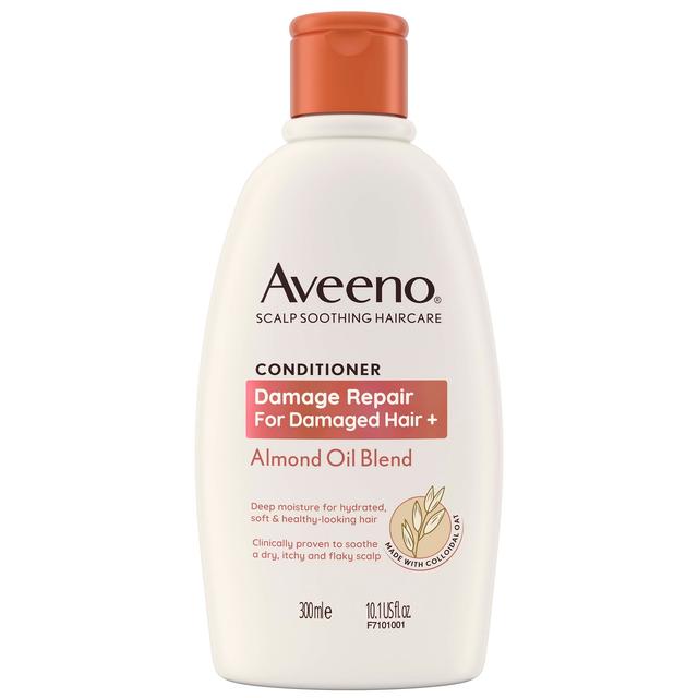 Aveeno Haircare Damage Repair + Almond Oil Blend Conditioner 300ml on Productcaster.